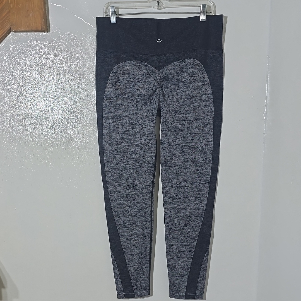 Sofia Active Gray Black Seamless Legging Size XXL NWT